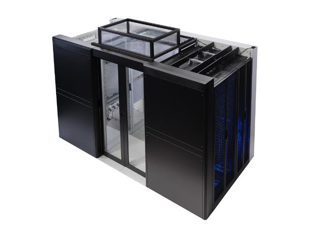 Lande Troya Datacenter 48U 800x1000 LN-SRDC-48U8010-SV-BL-DG00 