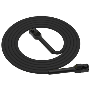 LinkIT Flexi-boot U/UTP Cat6a svart 1.5m AWG28/7 | LSZH | 3,6mm