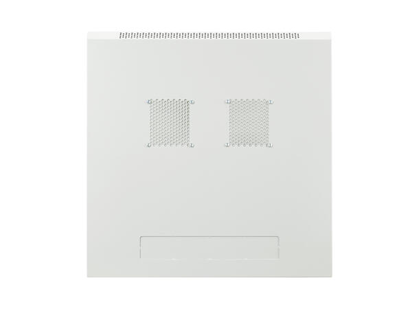 LinkIT Veggskap 19' 12U grå B600xD600xH635 , glass 