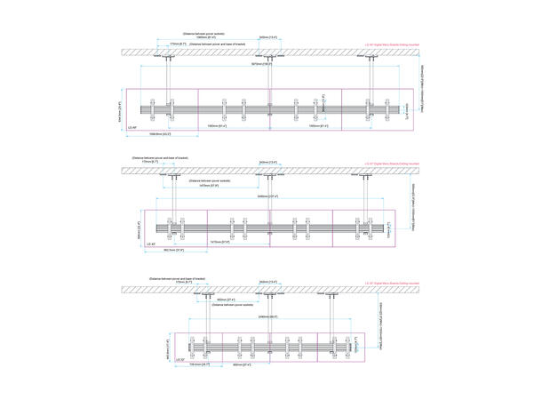Multibrackets Ceiling Mount Pro MBC4X1U VESA 300* 