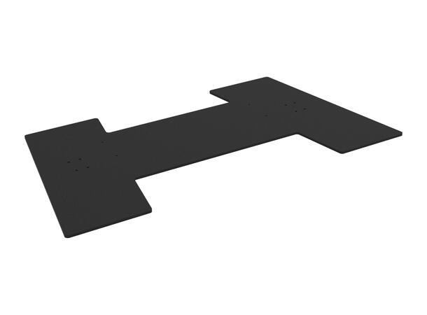 Multibrackets Floorbase 150kg Black 