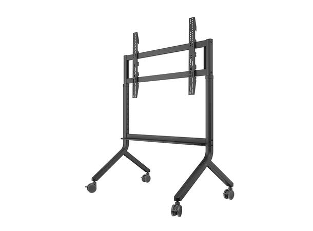 Multibrackets Gulvstativ Collaboration Sort, 800x600, 90Kg, 50"-86" 