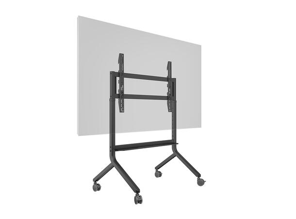 Multibrackets Gulvstativ Collaboration Sort, 800x600, 90Kg, 50"-86" 