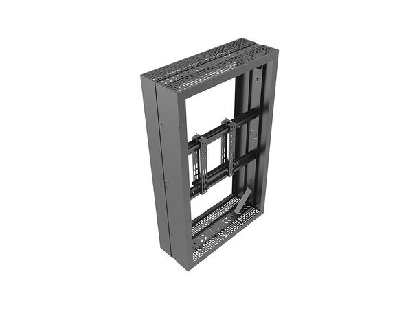 Multibrackets Pro Series - Enclosure 43" High Brightness Frame Black 
