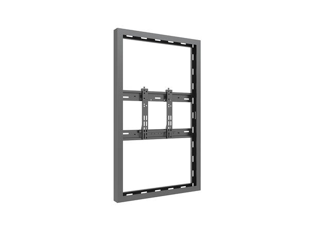 Multibrackets Pro Series - Enclosure 43" Wall Slim Small Black 