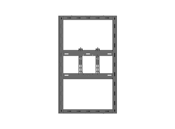 Multibrackets Pro Series - Enclosure 43" Wall Slim Small Black 