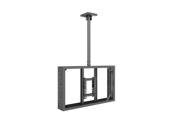 Multibrackets Pro Series - Enclosure 43" Ceiling Mount Small B2B Black 