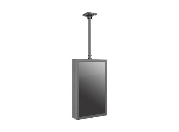 Multibrackets Pro Series - Enclosure 43" Ceiling Mount Small B2B Black 