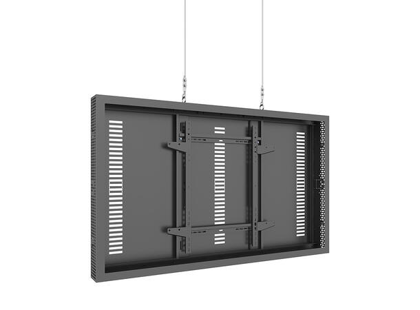 Multibrackets Pro Series - Enclosure 55¨ High Brightness Wire Medium Black* 