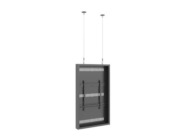 Multibrackets Pro Series - Enclosure 55¨ High Brightness Wire Medium Black* 