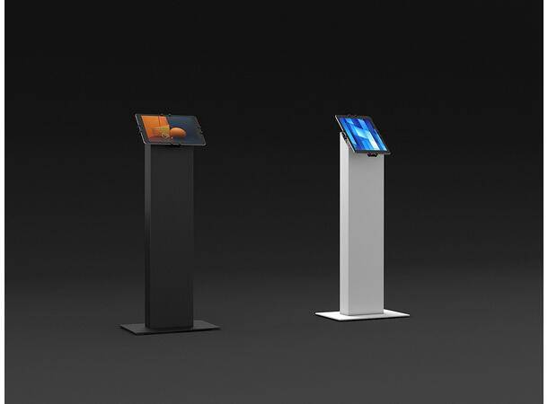 Multibrackets Pro Series - Kiosk Black w ith Tablet Mount 7"-14,6" * 