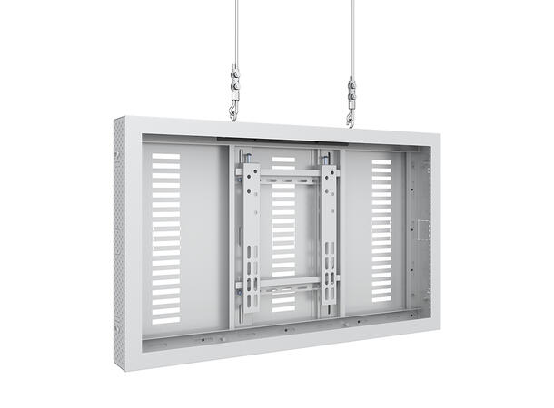 Multibrackets Pro kabinett 32" Hvit, vaier 