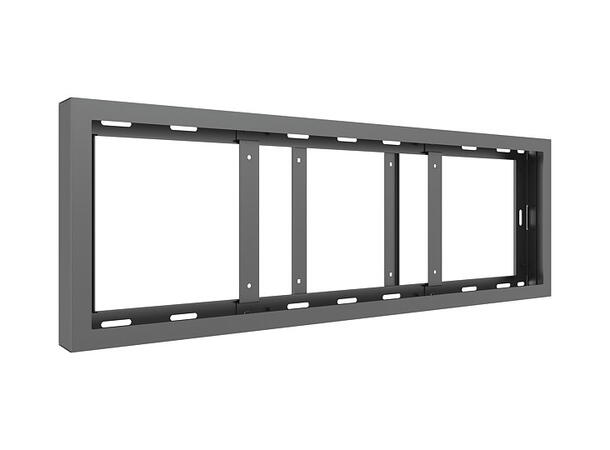 Multibrackets Pro kabinett 37" Svart 