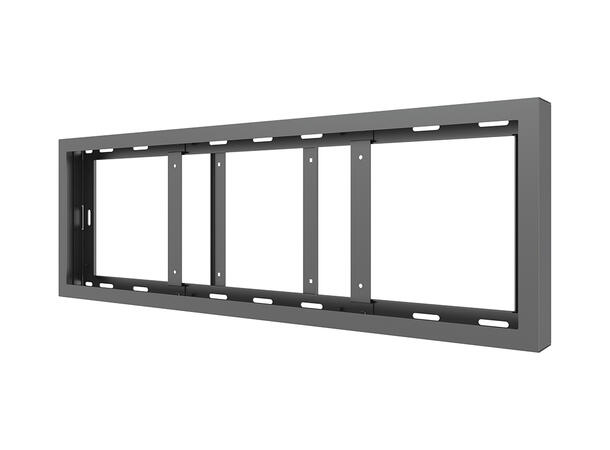 Multibrackets Pro kabinett 37" Svart 