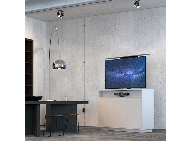 Multibrackets TV heis kabinett 55" Hvit, 50Kg, VESA 600400 