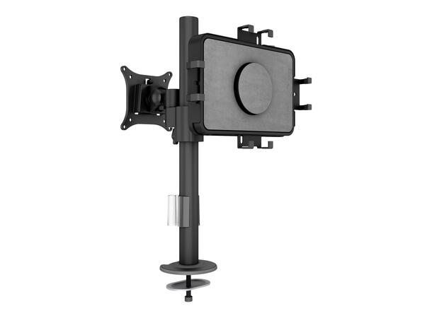 Multibrackets VESA Deskmount Dual B2B wi th Lockable Tablet Mount 