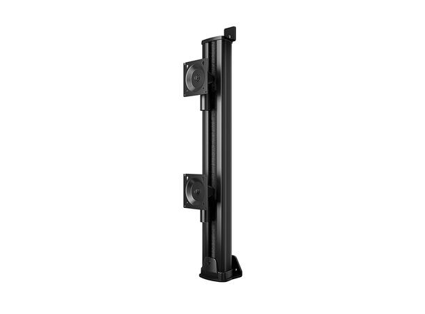 Multibrackets Veggfeste HD dual Svart , VESA 100, 2 x 24Kg, 32-50" 
