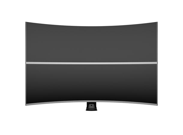 Multibrackets Veggfeste HD dual Svart , VESA 100, 2 x 24Kg, 32-50" 