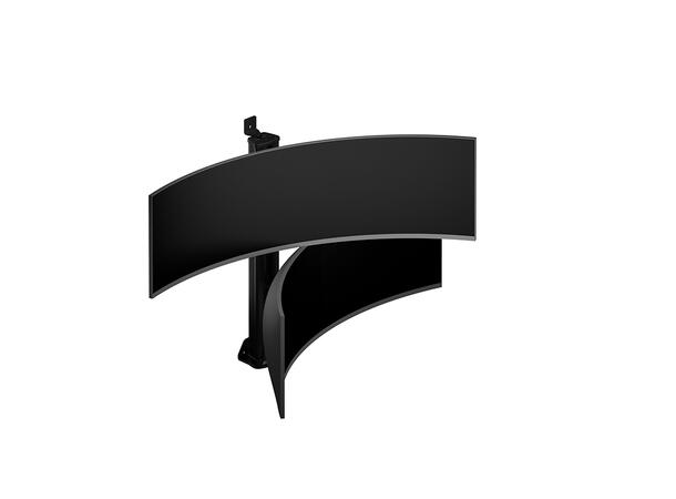 Multibrackets Veggfeste HD dual Svart , VESA 100, 2 x 24Kg, 32-50" 