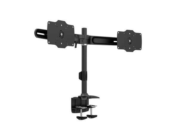 Multibrackets bordstativ, dual 24-32" 2 X 24"-32", 30kg, 200x100, Clamp 