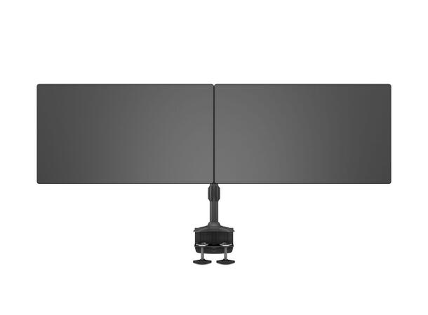 Multibrackets bordstativ, dual 24-32" 2 X 24"-32", 30kg, 200x100, Clamp 