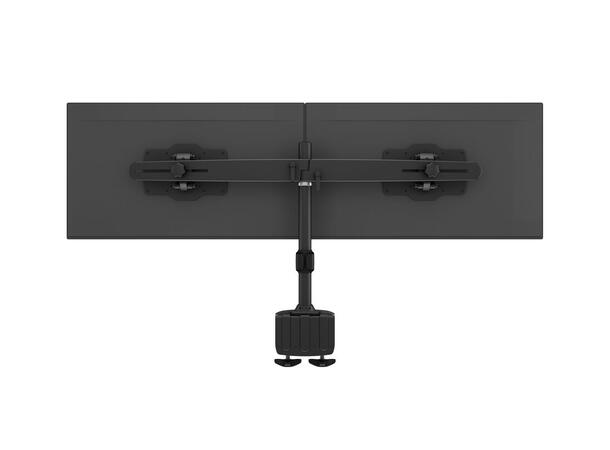 Multibrackets bordstativ, dual 24-32" 2 X 24"-32", 30kg, 200x100, Clamp 