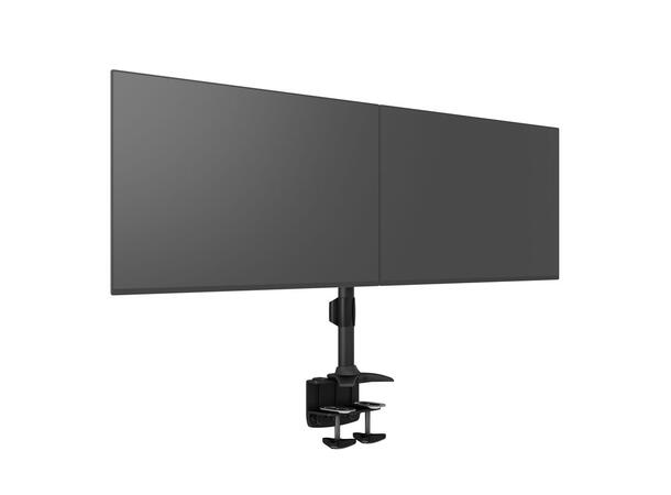 Multibrackets bordstativ, dual 24-32" 2 X 24"-32", 30kg, 200x100, Clamp 