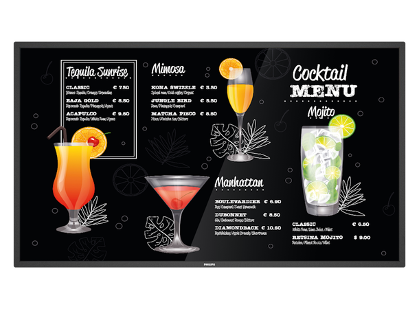 Philips P-Line 65" 24/7, 750 nits 