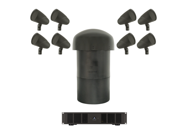 Sonance LS4T SAT/LS12T SUB - 8.1 LANDSCAPE SYSTEM W/DSP 2-750 MKIII INT 