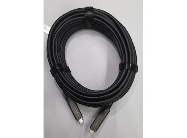Stoltzen AOC Elite USB-C PD 100W 15m 3.2 Gen2x2,10Gbps , MFDP , 4-Lane DP 1.4 