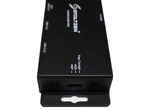 Stoltzen HERA HuddleHub Mini Pro w/PD in 4K@60hz | USB Smart Power | Edid Manager 