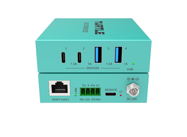 Turtle AV USB 3.2 5Gbps 100 meter Extender kit over CAT 