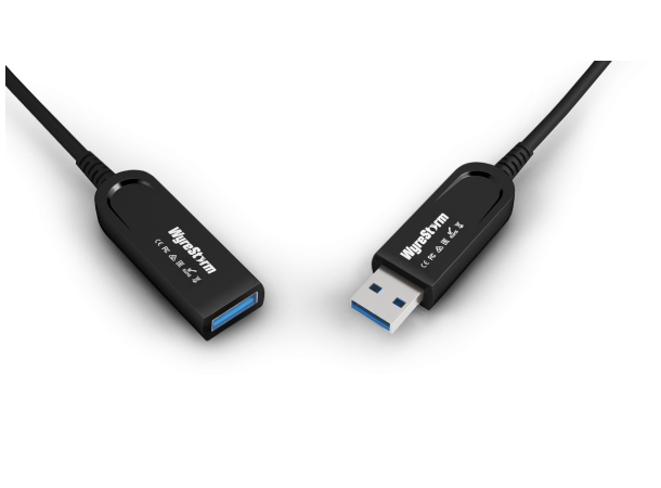 Wyrestorm CAB-UAOC-15-C USB 3.2 Gen 2 Active Optical Extension Cable | 10Gbps 