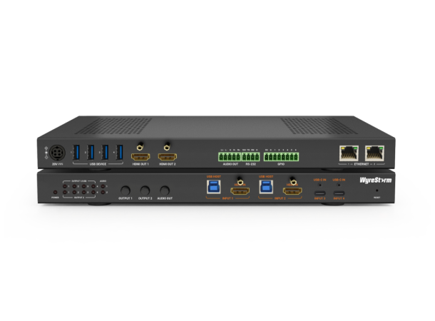 Wyrestorm MX-0402-MST Synergy 4K60Hz HDR HDMI & USB-C Matrix Switcher with MS 