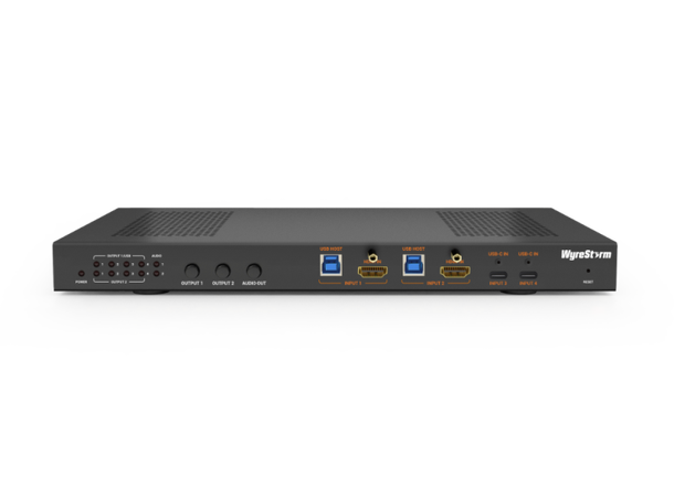 Wyrestorm MX-0402-MST Synergy 4K60Hz HDR HDMI & USB-C Matrix Switcher with MS 