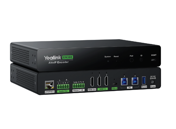 YEALINK EN300 AVoIP Encoder Transmiter 4K@60Hz 4:4:4 AVoIP Transmitter 