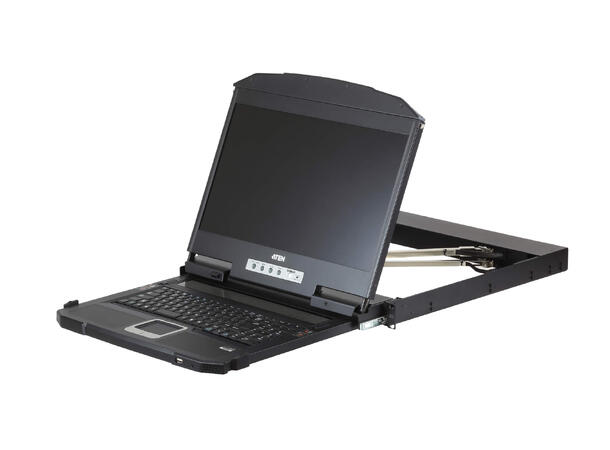 Aten Rack Konsoll 18.5" CL3700NW USB | HDMI | Nordic Keyboard 