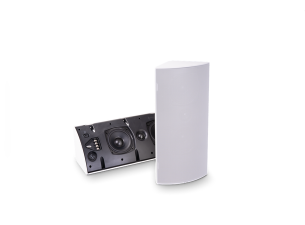 Blaze Audio Ci4-V White Pair 4" woofer slave + 1"  100V/8 Ohm IP65 