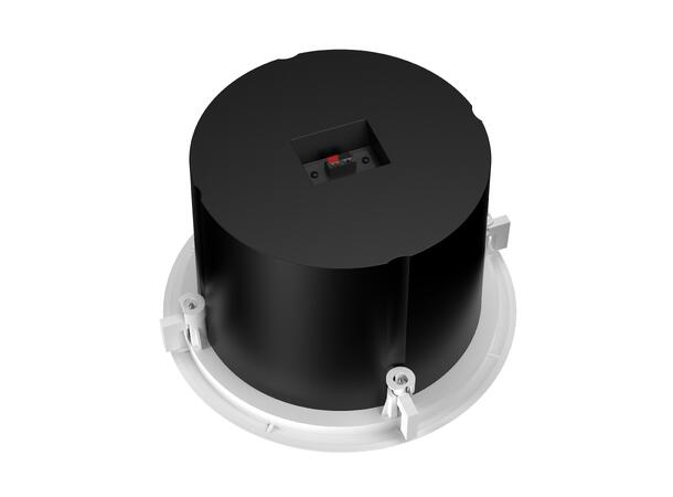 HH Innfellingshøyttaler Tessen TNi-C8 8+1" 40W@100V 65W@ 8 Ohm Hvit 