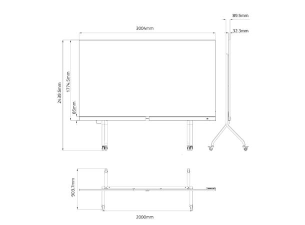 Hisense 136" LED all-in-one,wall Android 9.0, PP:1.56, 1920x1080 