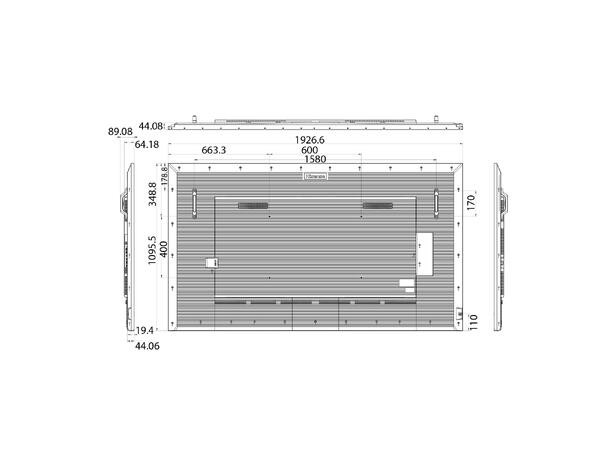 Hisense 86" 24/7 UHD 4K 500 nits Haze 25% | Wireless share | Android 11 