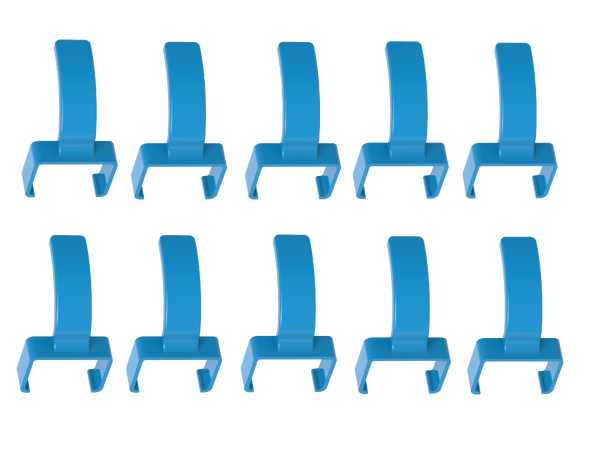 LinkIT ColorFlex Cat6a clips blå ColorFlex clips 10pcs/5 pair 