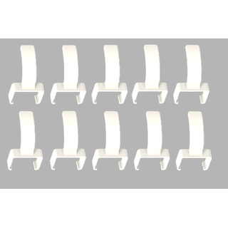 LinkIT ColorFlex Cat6a clips hvit ColorFlex clips 10pcs/5 pair