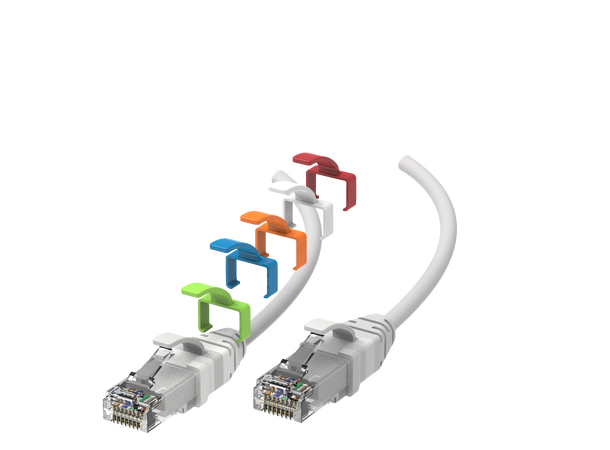 LinkIT ColorFlex U/UTP Cat6a grå 10m AWG 28/7 , LSZH , 3.6mm 