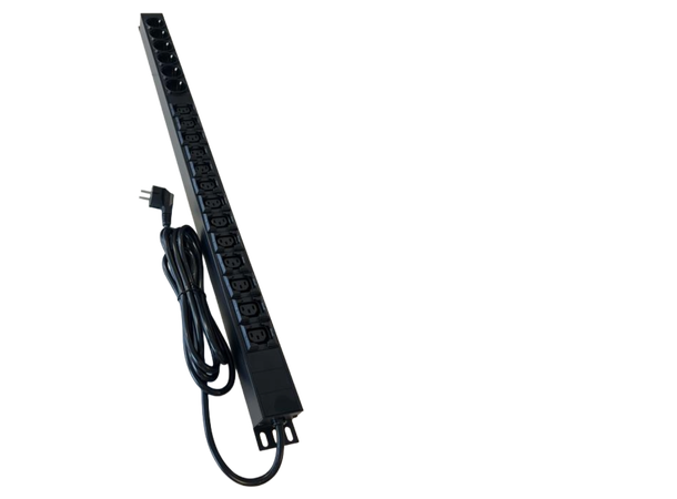 LinkIT Strømskinne 13xC13/6xCEE 7/4 3m CEE 7/7 | 16A | Vertical installation 