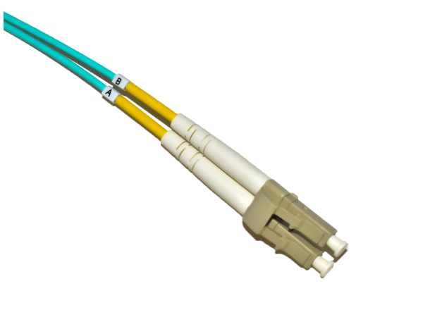 LinkIT fibersnor OM4 LC/LC 3.5m Duplex , MM , LSZH , Aqua 