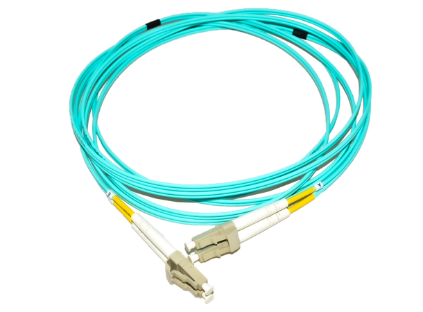LinkIT fibersnor OM4 LC/LC 3.5m Duplex , MM , LSZH , Aqua 