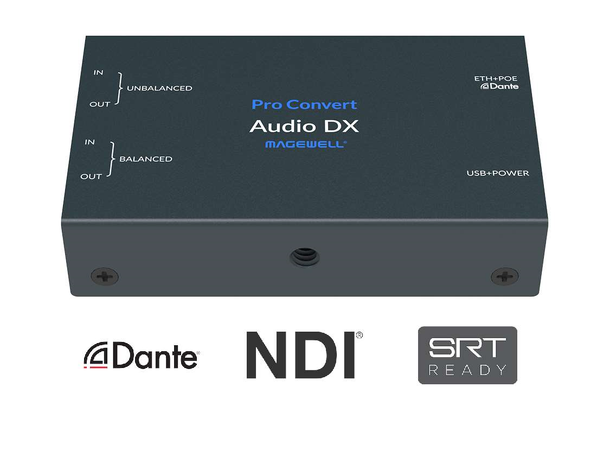 Magewell Pro Convert Audio DX IP audio conversion and capture device 