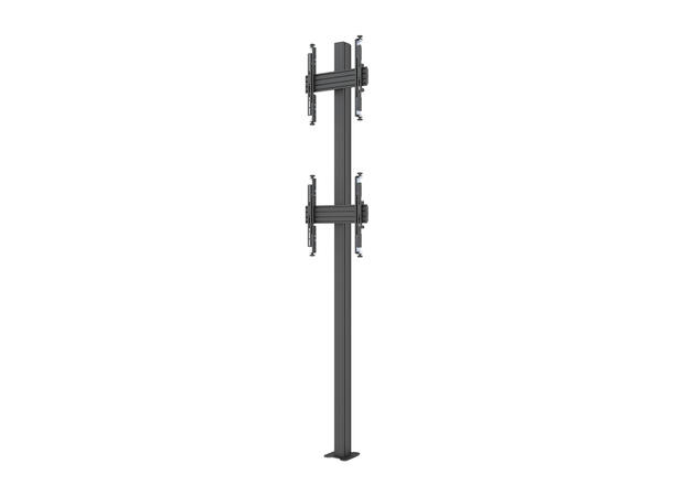 Multibrackets Gulvstativ MBFC2U 270 Svart, 60Kg, 400x400, 32"-65" 