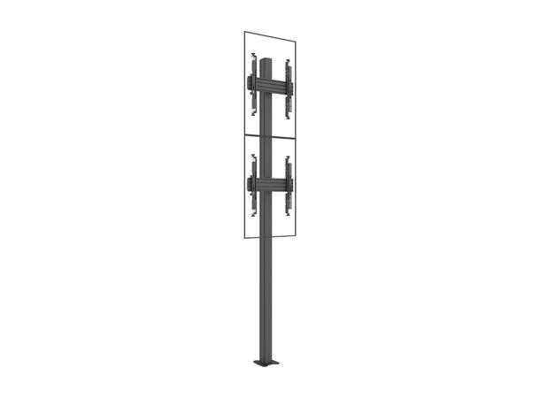 Multibrackets Gulvstativ MBFC2U 270 Svart, 60Kg, 400x400, 32"-65" 
